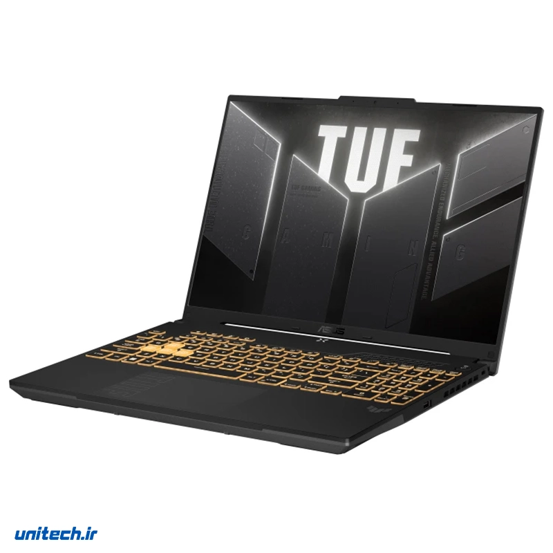 لپ تاپ 16 اینچی ایسوس مدل TUF Gaming F16 FX607VJRL805WCore 5 210H8GB DDR4 3200MHz512GB SSDRTX3050 6GBFHD 144Hz5
